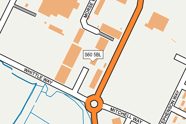S60 5BL map - OS OpenMap – Local (Ordnance Survey) S60 5BL map - OS OpenMap – Local (Ordnance Survey)