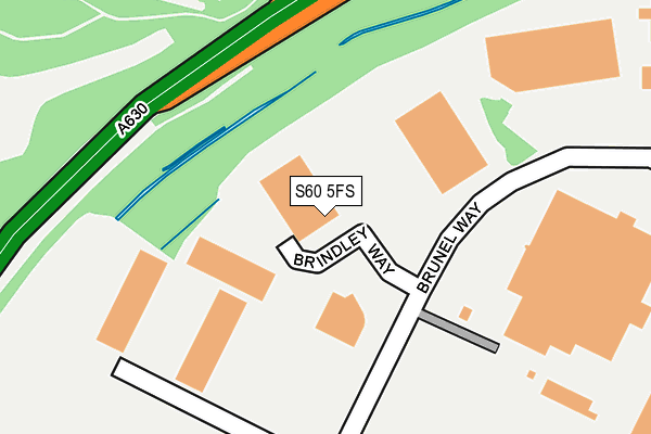 S60 5FS map - OS OpenMap – Local (Ordnance Survey) S60 5FS map - OS OpenMap – Local (Ordnance Survey)