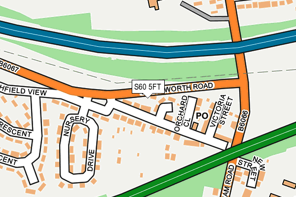S60 5FT map - OS OpenMap – Local (Ordnance Survey) S60 5FT map - OS OpenMap – Local (Ordnance Survey)