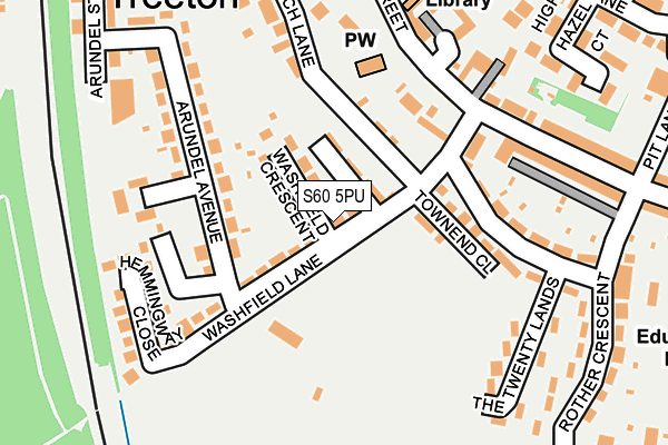 S60 5PU map - OS OpenMap – Local (Ordnance Survey) S60 5PU map - OS OpenMap – Local (Ordnance Survey)