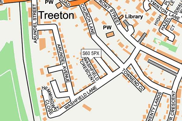 S60 5PX map - OS OpenMap – Local (Ordnance Survey) S60 5PX map - OS OpenMap – Local (Ordnance Survey)