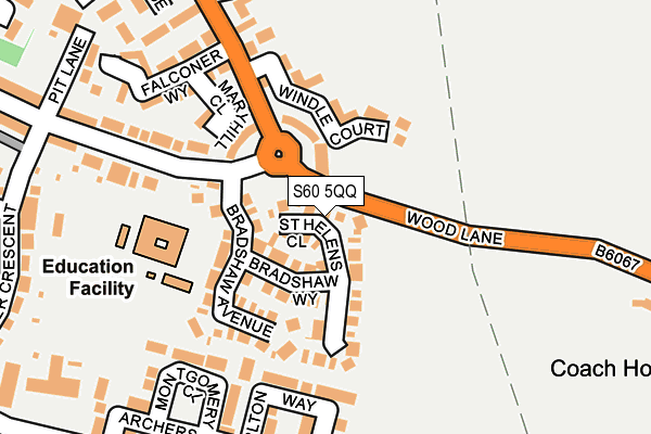 S60 5QQ map - OS OpenMap – Local (Ordnance Survey) S60 5QQ map - OS OpenMap – Local (Ordnance Survey)