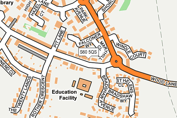 S60 5QS map - OS OpenMap – Local (Ordnance Survey) S60 5QS map - OS OpenMap – Local (Ordnance Survey)
