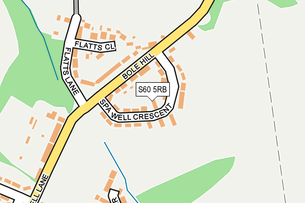 S60 5RB map - OS OpenMap – Local (Ordnance Survey) S60 5RB map - OS OpenMap – Local (Ordnance Survey)