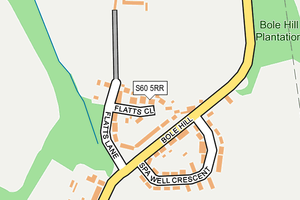 S60 5RR map - OS OpenMap – Local (Ordnance Survey) S60 5RR map - OS OpenMap – Local (Ordnance Survey)