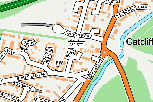 S60 5TT map - OS OpenMap – Local (Ordnance Survey) S60 5TT map - OS OpenMap – Local (Ordnance Survey)