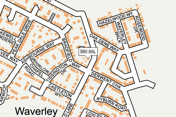 S60 8AL map - OS OpenMap – Local (Ordnance Survey) S60 8AL map - OS OpenMap – Local (Ordnance Survey)