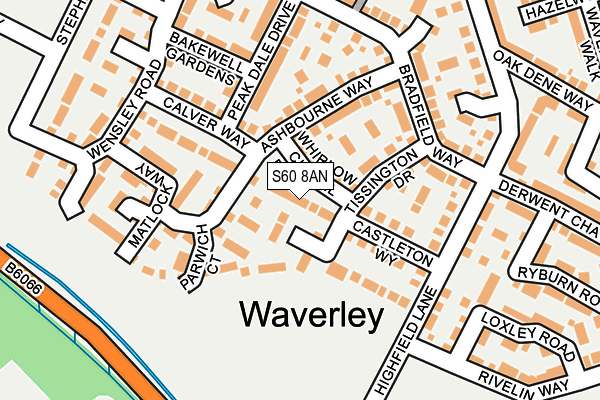 S60 8AN map - OS OpenMap – Local (Ordnance Survey) S60 8AN map - OS OpenMap – Local (Ordnance Survey)