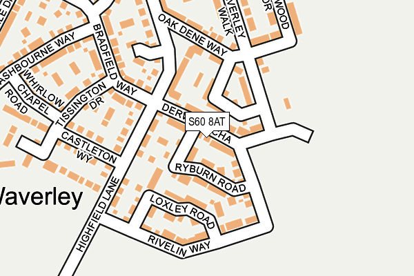 S60 8AT map - OS OpenMap – Local (Ordnance Survey) S60 8AT map - OS OpenMap – Local (Ordnance Survey)