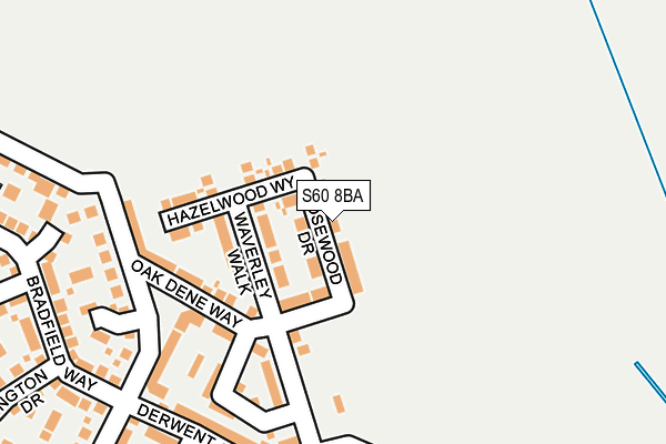 S60 8BA map - OS OpenMap – Local (Ordnance Survey) S60 8BA map - OS OpenMap – Local (Ordnance Survey)