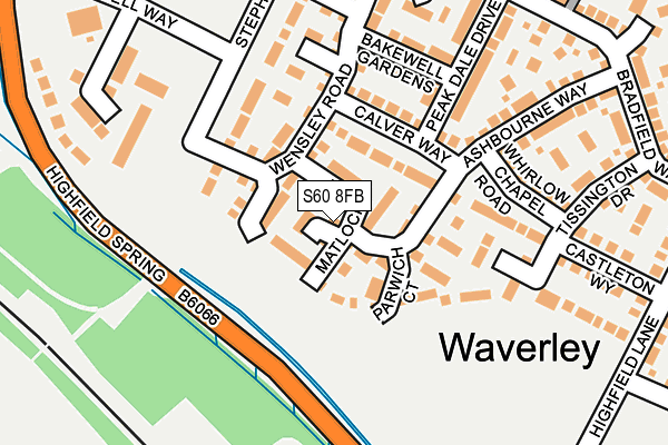 S60 8FB map - OS OpenMap – Local (Ordnance Survey) S60 8FB map - OS OpenMap – Local (Ordnance Survey)