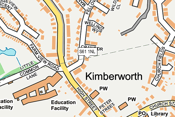 S61 1NL map - OS OpenMap – Local (Ordnance Survey) S61 1NL map - OS OpenMap – Local (Ordnance Survey)