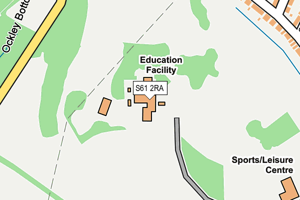 S61 2RA map - OS OpenMap – Local (Ordnance Survey) S61 2RA map - OS OpenMap – Local (Ordnance Survey)