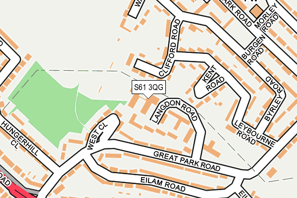 S61 3QG map - OS OpenMap – Local (Ordnance Survey) S61 3QG map - OS OpenMap – Local (Ordnance Survey)