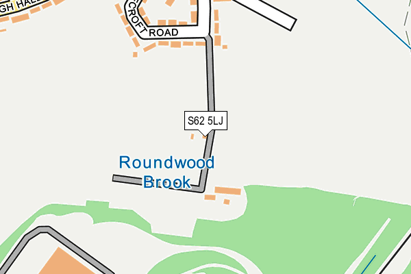 S62 5LJ map - OS OpenMap – Local (Ordnance Survey) S62 5LJ map - OS OpenMap – Local (Ordnance Survey)