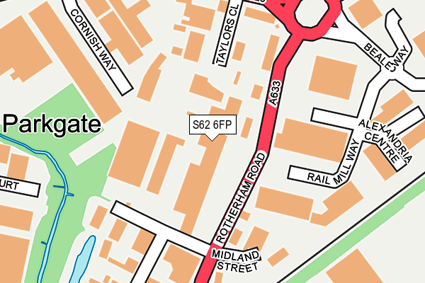 S62 6FP map - OS OpenMap – Local (Ordnance Survey) S62 6FP map - OS OpenMap – Local (Ordnance Survey)