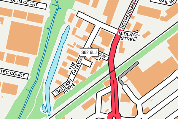 S62 6LJ map - OS OpenMap – Local (Ordnance Survey) S62 6LJ map - OS OpenMap – Local (Ordnance Survey)