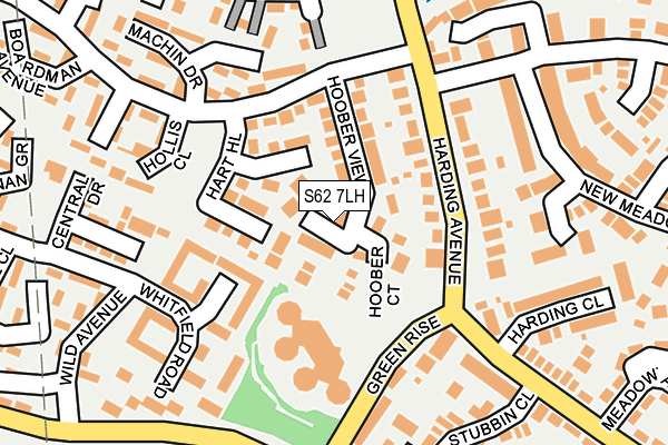 S62 7LH map - OS OpenMap – Local (Ordnance Survey) S62 7LH map - OS OpenMap – Local (Ordnance Survey)