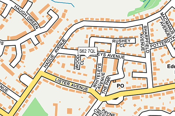 S62 7QL map - OS OpenMap – Local (Ordnance Survey) S62 7QL map - OS OpenMap – Local (Ordnance Survey)