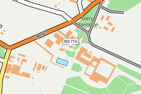 S62 7TG map - OS OpenMap – Local (Ordnance Survey) S62 7TG map - OS OpenMap – Local (Ordnance Survey)
