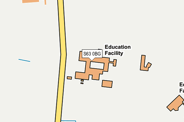 S63 0BG map - OS OpenMap – Local (Ordnance Survey) S63 0BG map - OS OpenMap – Local (Ordnance Survey)