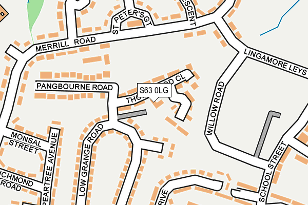 S63 0LG map - OS OpenMap – Local (Ordnance Survey) S63 0LG map - OS OpenMap – Local (Ordnance Survey)