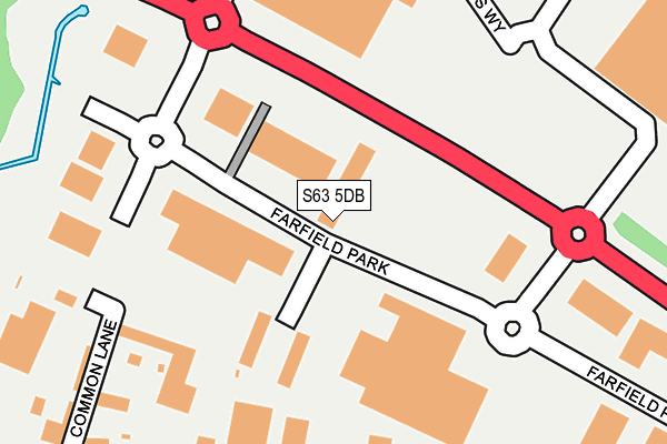 S63 5DB map - OS OpenMap – Local (Ordnance Survey) S63 5DB map - OS OpenMap – Local (Ordnance Survey)