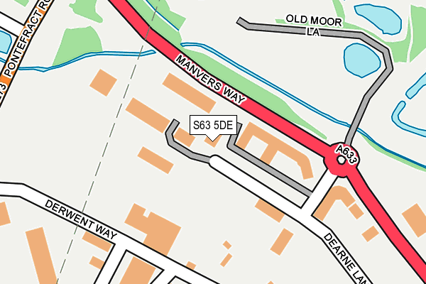 S63 5DE map - OS OpenMap – Local (Ordnance Survey) S63 5DE map - OS OpenMap – Local (Ordnance Survey)