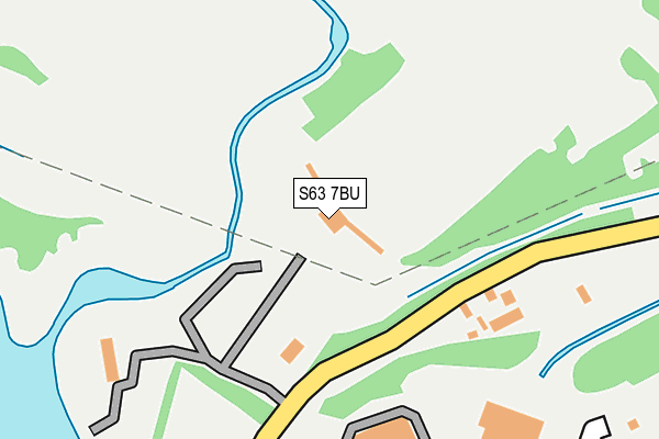 S63 7BU map - OS OpenMap – Local (Ordnance Survey) S63 7BU map - OS OpenMap – Local (Ordnance Survey)