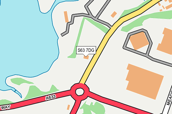 S63 7DG map - OS OpenMap – Local (Ordnance Survey) S63 7DG map - OS OpenMap – Local (Ordnance Survey)
