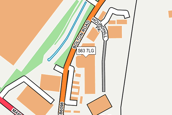 S63 7LG map - OS OpenMap – Local (Ordnance Survey) S63 7LG map - OS OpenMap – Local (Ordnance Survey)