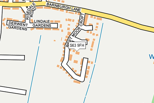 S63 9FH map - OS OpenMap – Local (Ordnance Survey) S63 9FH map - OS OpenMap – Local (Ordnance Survey)