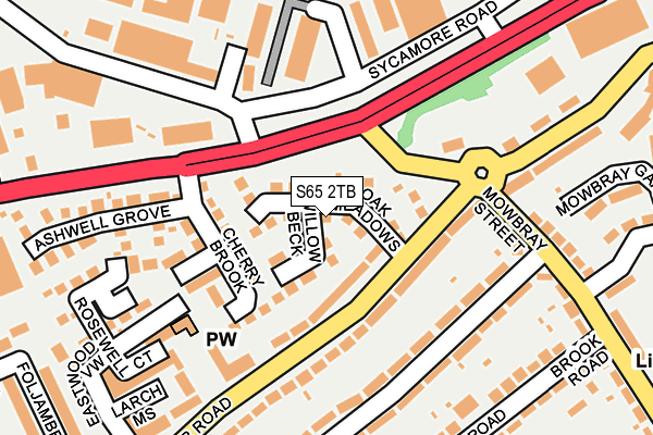 S65 2TB map - OS OpenMap – Local (Ordnance Survey) S65 2TB map - OS OpenMap – Local (Ordnance Survey)