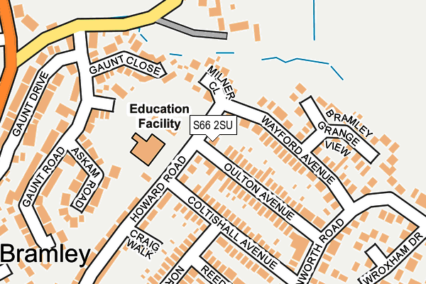 S66 2SU map - OS OpenMap – Local (Ordnance Survey) S66 2SU map - OS OpenMap – Local (Ordnance Survey)