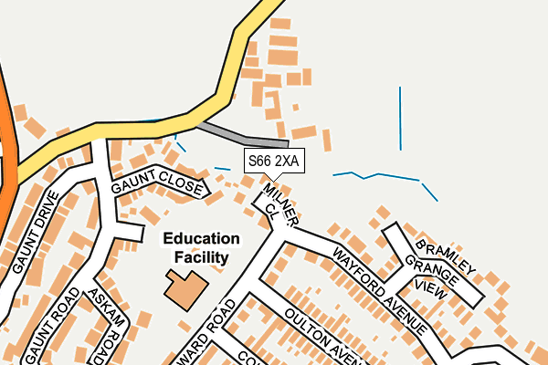 S66 2XA map - OS OpenMap – Local (Ordnance Survey) S66 2XA map - OS OpenMap – Local (Ordnance Survey)