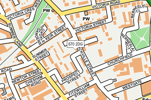 S70 2DG map - OS OpenMap – Local (Ordnance Survey) S70 2DG map - OS OpenMap – Local (Ordnance Survey)