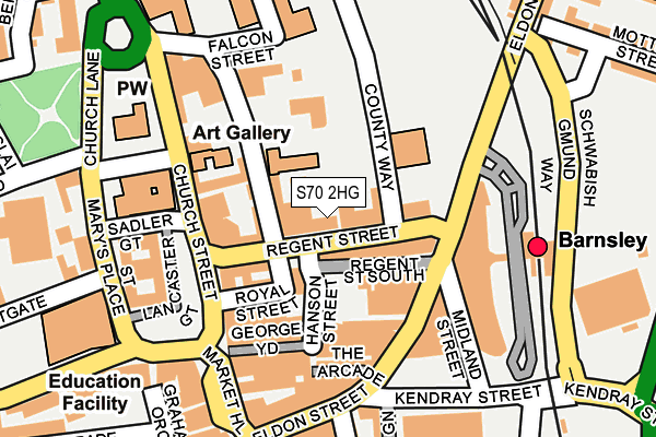 S70 2HG map - OS OpenMap – Local (Ordnance Survey) S70 2HG map - OS OpenMap – Local (Ordnance Survey)