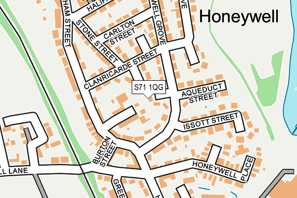 S71 1QG map - OS OpenMap – Local (Ordnance Survey) S71 1QG map - OS OpenMap – Local (Ordnance Survey)