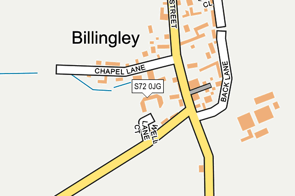 S72 0JG map - OS OpenMap – Local (Ordnance Survey) S72 0JG map - OS OpenMap – Local (Ordnance Survey)