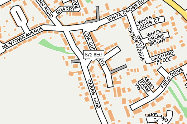 S72 8EG map - OS OpenMap – Local (Ordnance Survey) S72 8EG map - OS OpenMap – Local (Ordnance Survey)