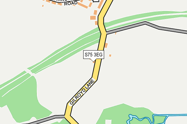 S75 3EG map - OS OpenMap – Local (Ordnance Survey) S75 3EG map - OS OpenMap – Local (Ordnance Survey)