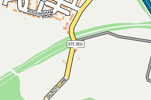 S75 3EQ map - OS OpenMap – Local (Ordnance Survey) S75 3EQ map - OS OpenMap – Local (Ordnance Survey)