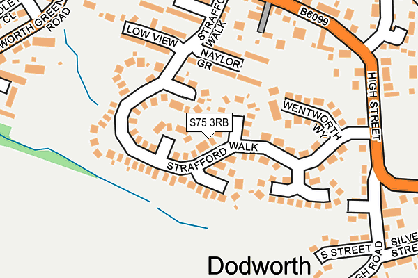 S75 3RB map - OS OpenMap – Local (Ordnance Survey) S75 3RB map - OS OpenMap – Local (Ordnance Survey)