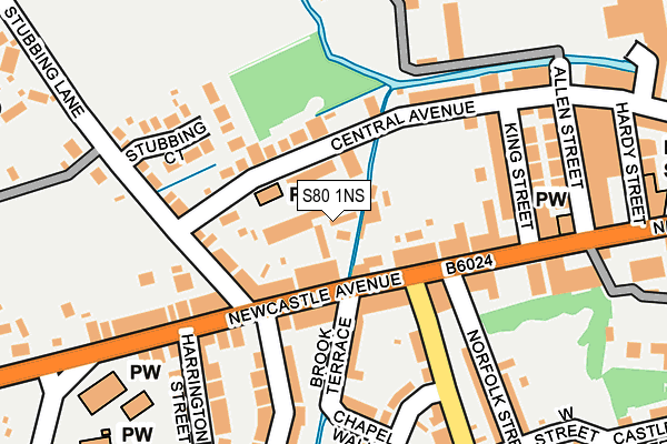 S80 1NS map - OS OpenMap – Local (Ordnance Survey) S80 1NS map - OS OpenMap – Local (Ordnance Survey)