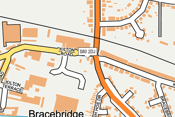 S80 2DJ map - OS OpenMap – Local (Ordnance Survey) S80 2DJ map - OS OpenMap – Local (Ordnance Survey)