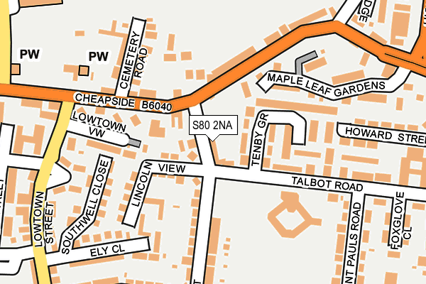 S80 2NA map - OS OpenMap – Local (Ordnance Survey) S80 2NA map - OS OpenMap – Local (Ordnance Survey)