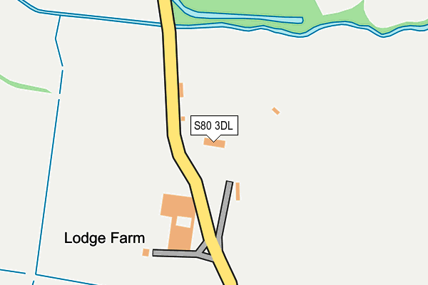 S80 3DL map - OS OpenMap – Local (Ordnance Survey) S80 3DL map - OS OpenMap – Local (Ordnance Survey)