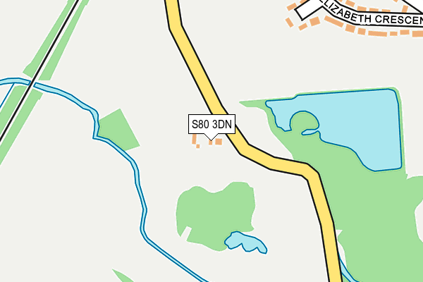 S80 3DN map - OS OpenMap – Local (Ordnance Survey) S80 3DN map - OS OpenMap – Local (Ordnance Survey)