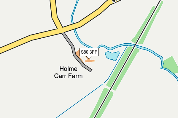 S80 3FF map - OS OpenMap – Local (Ordnance Survey) S80 3FF map - OS OpenMap – Local (Ordnance Survey)