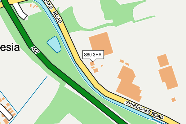 S80 3HA map - OS OpenMap – Local (Ordnance Survey) S80 3HA map - OS OpenMap – Local (Ordnance Survey)